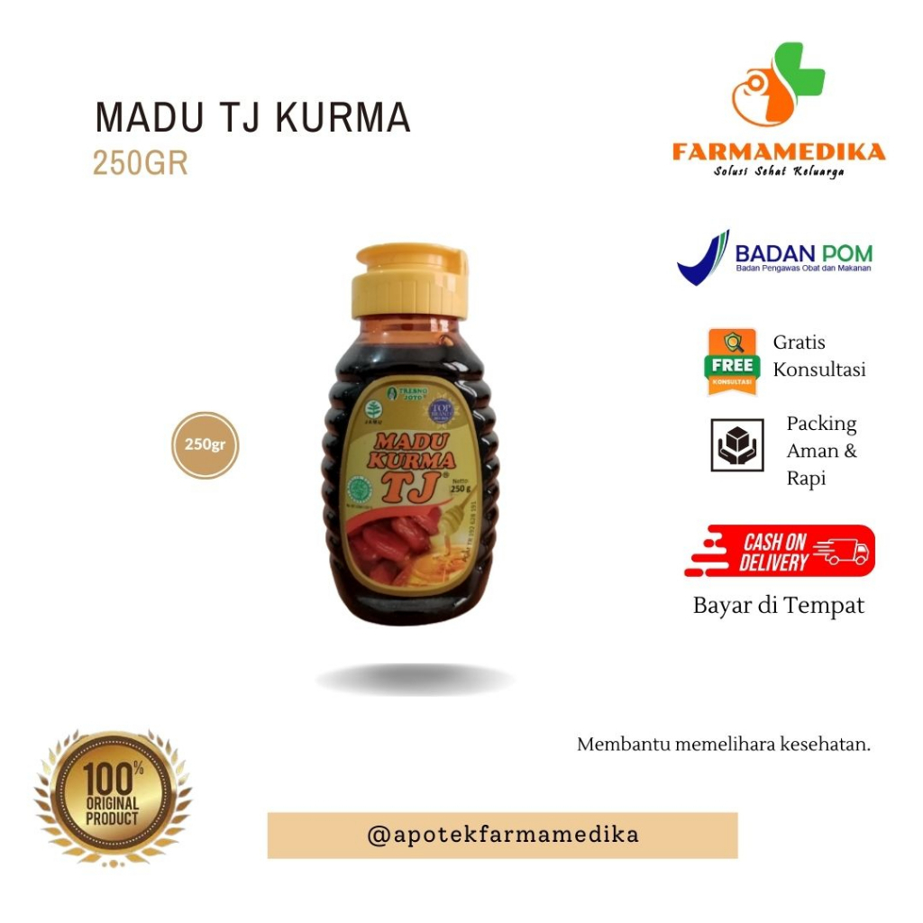 

MADU TJ KURMA 250GR