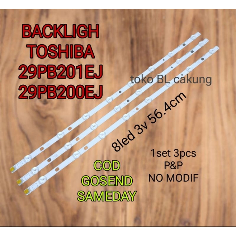 LAMPU LED BACKLIGHT TV TOSHIBA 29PB 29PB201 29PB200 29PB200EJ 29PB201EJ