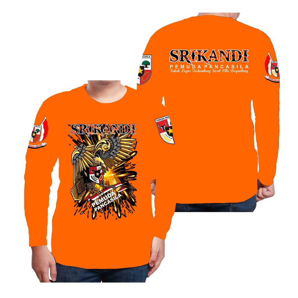 TERBARU 2024 KAOS SRIKANDI 03 PEMUDA PANCASILA BAJU PP TANGAN PANJANG