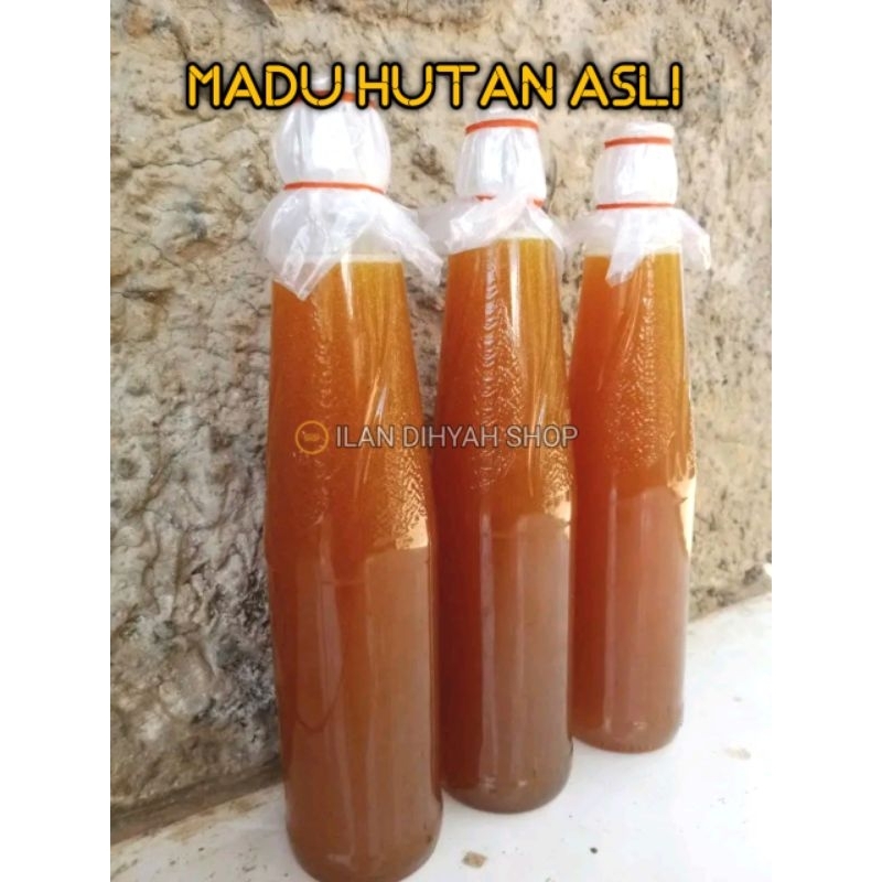 

ILAN DIHYAH SHOP - Madu hutan asli bee pollen antioksidan propolis 1l