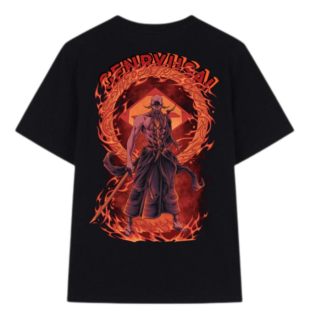 ANTEIKU FREE STIKER COD tshirt anime warna hitam bleach kaos distro pria terbaru baju anime pria ter