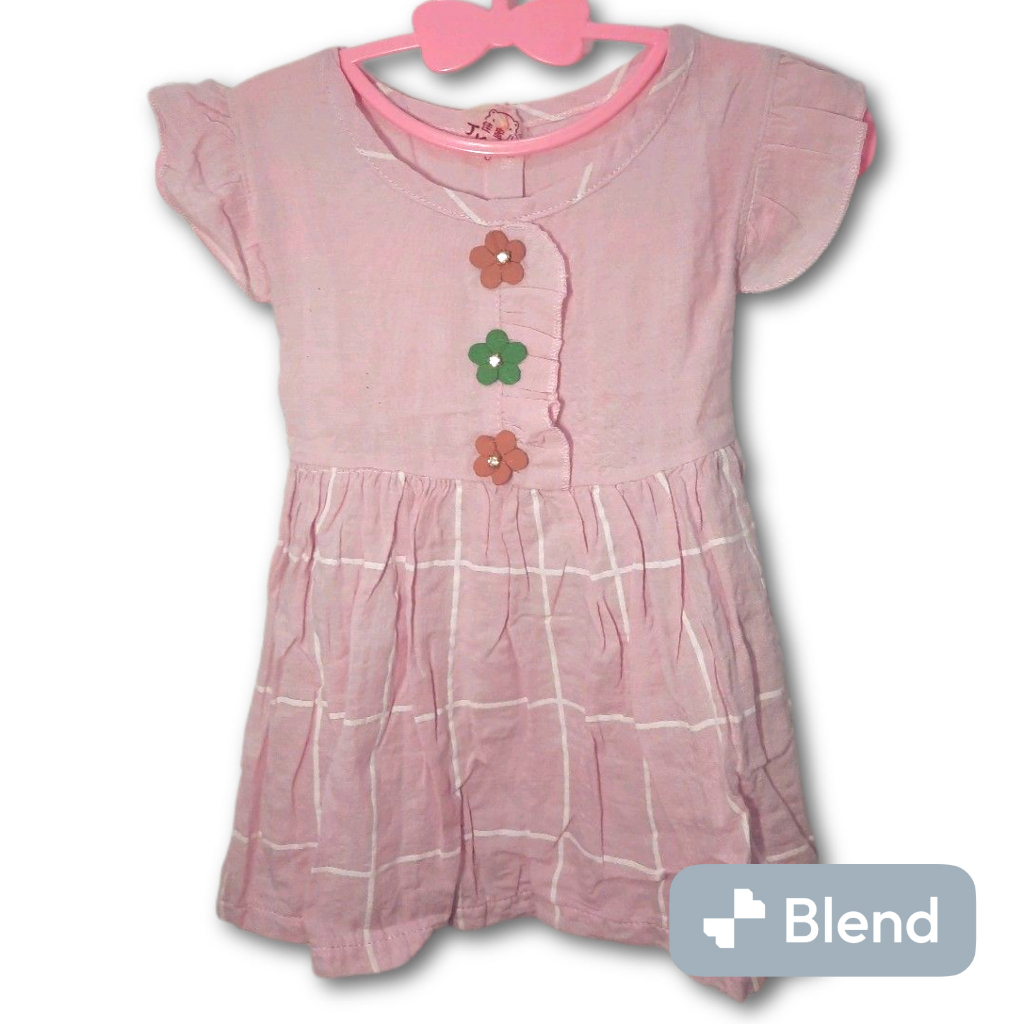 [IMPORT] Dress Anak Bayi Perempuan / Baju Anak Bayi Perempuan / Baju Fashion Bayi Perempuan / 1 - 4 