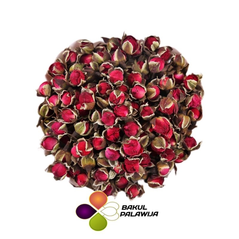 

GOLDEN EDGE ROSE BUD TEA TISANE TEH BUNGA MAWAR EMAS KUNCUP ROSE BUD TEA TISANE