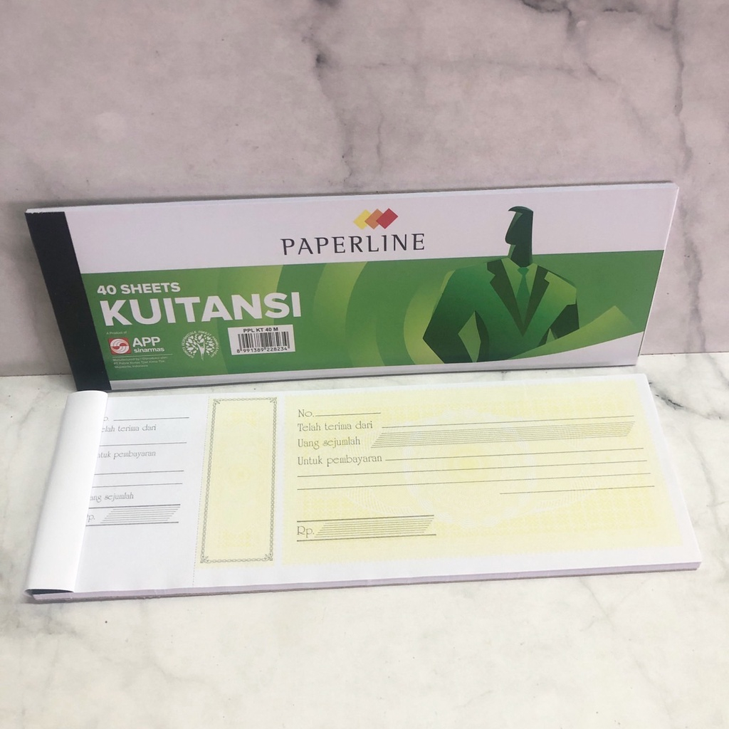

Buku Kuitansi Nota Kwitansi 40 Lembar 7,5 cmx21,5 cm