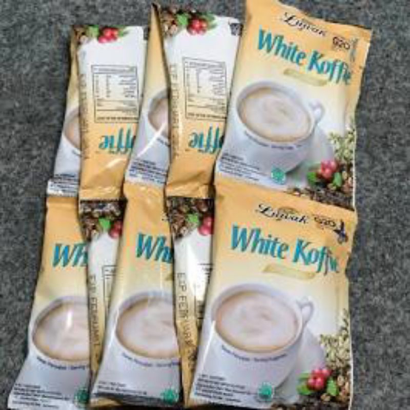 

Luwak White koffie sachet 20gram