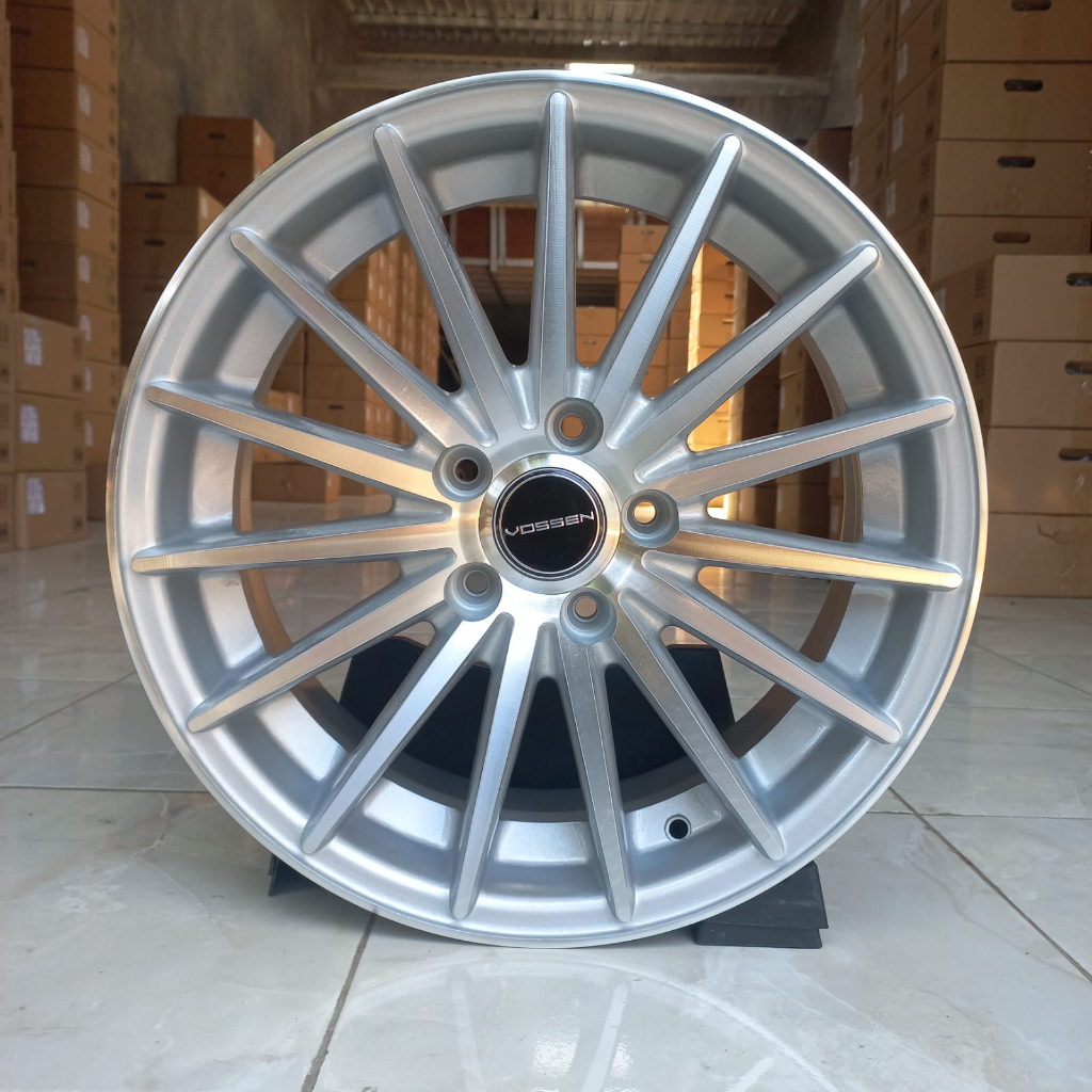 Velg Vossen R17 H5 warna silver polish