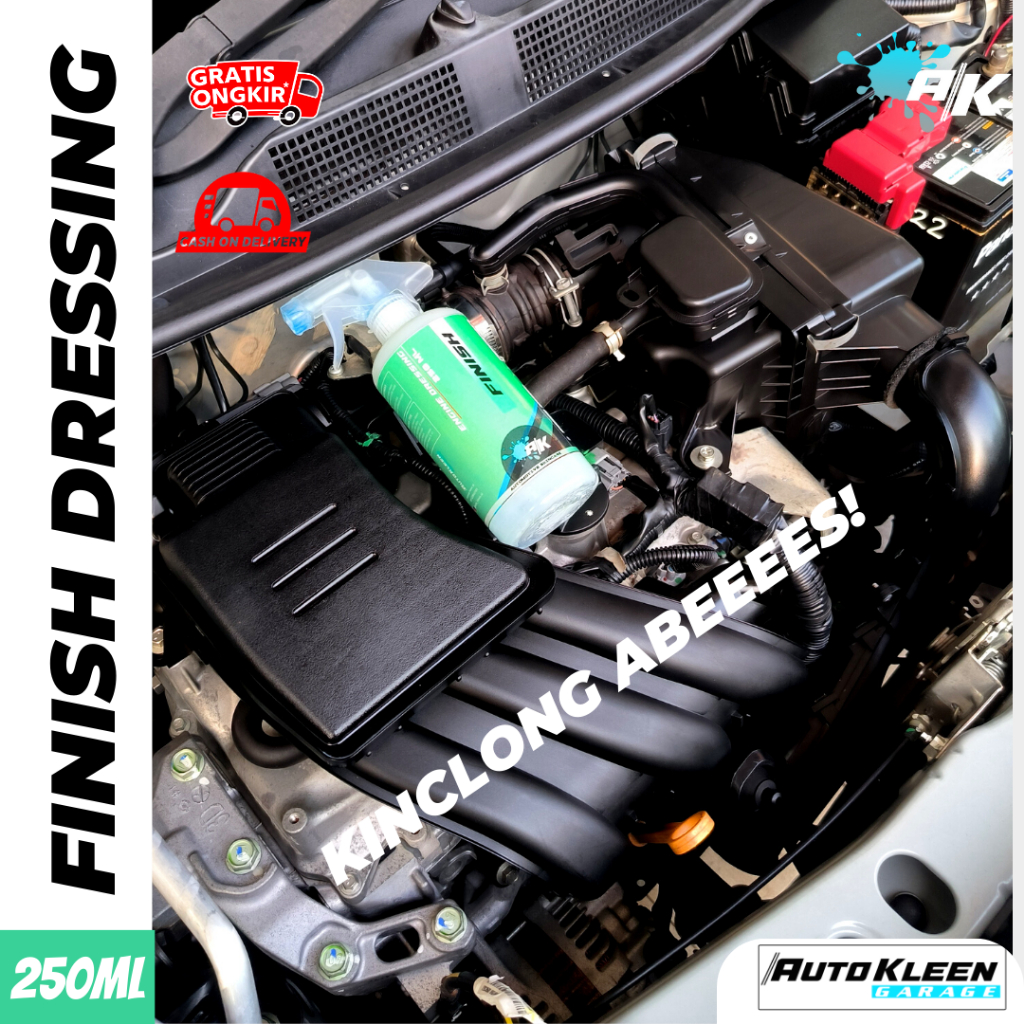 ENGINE DRESSING PENGKILAP FINISHING MESIN DETAILING 250ML by AUTOKLEEN