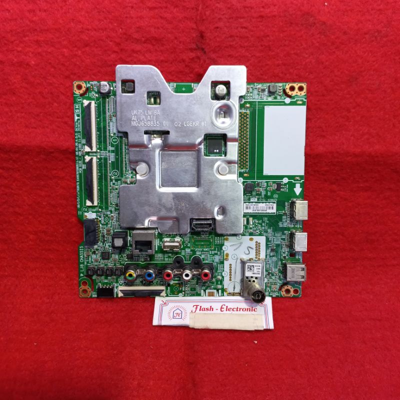 MB SMART TV LG 49UK6300PTE - MOTHERBOARD - MESIN TV - MAINBOARD SMART TV LED LG 49UK6300PTE