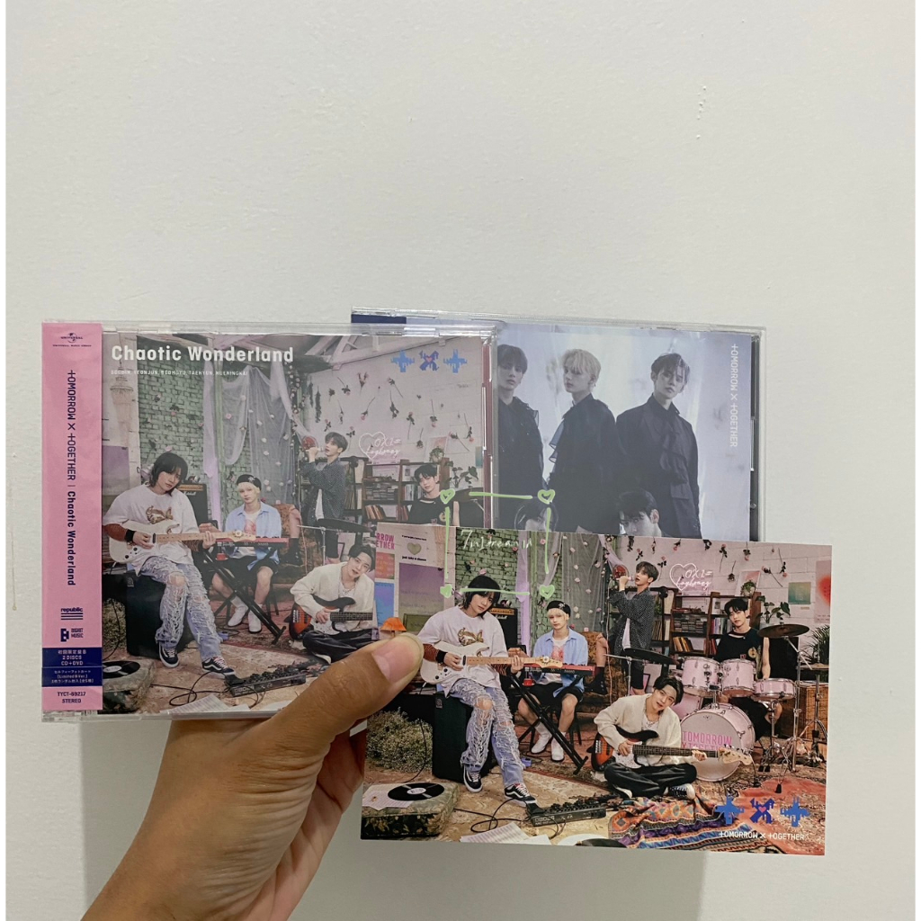 TXT Japan Album Chaotic Wonderland - Ready Stock - Read Description