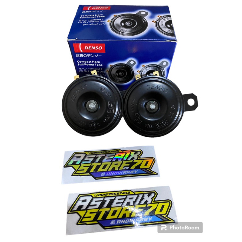klakson bel denso mobil motor bisa suara avanza dll denso original