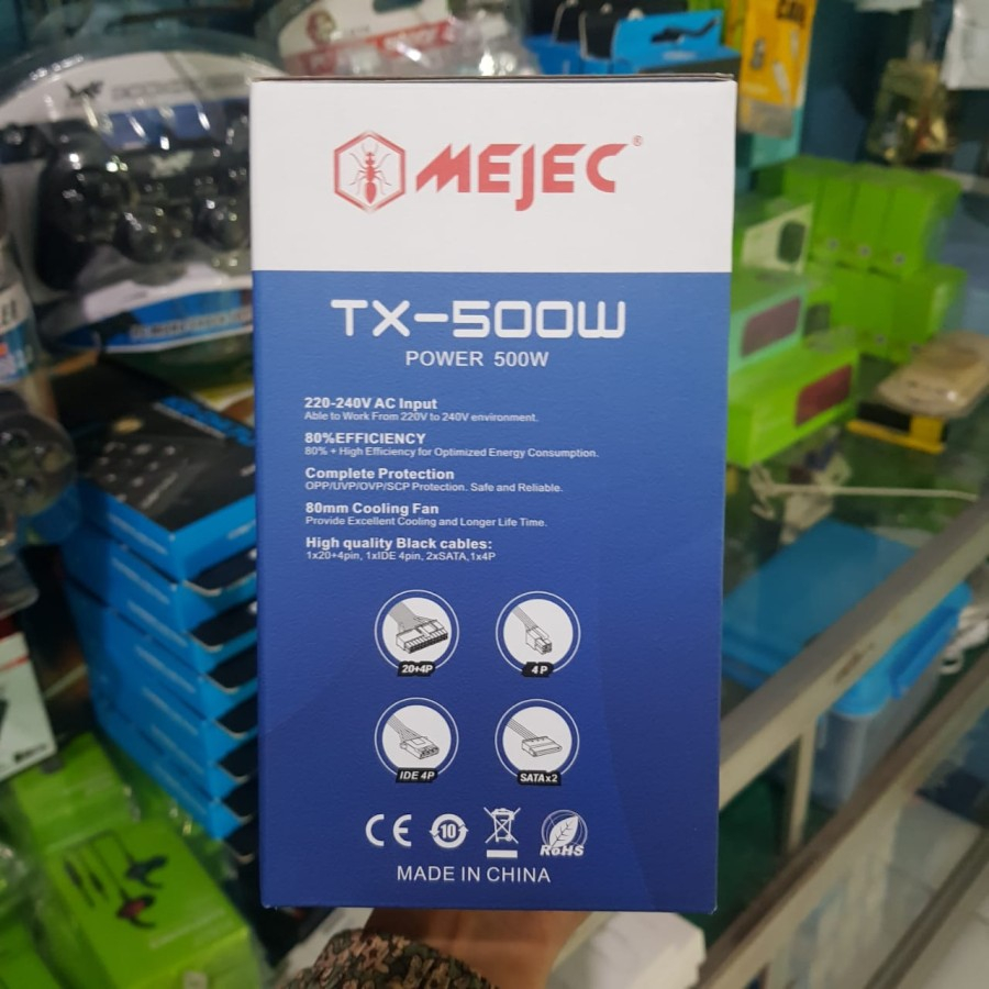 HOT PROMO POWER SUPPLY PC 500W MEJEC PSU KOMPUTER