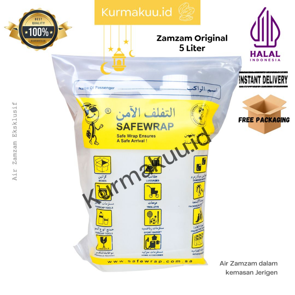 

Zamzam 5 Liter Original