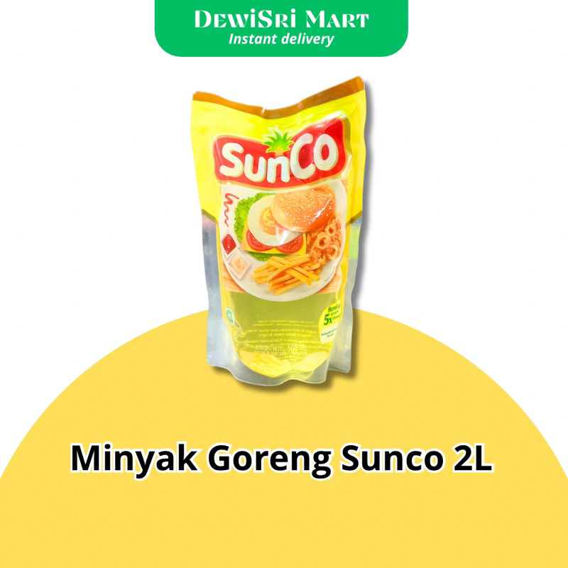 

Minyak Goreng Sunco 2 liter - Dewi Sri Mart