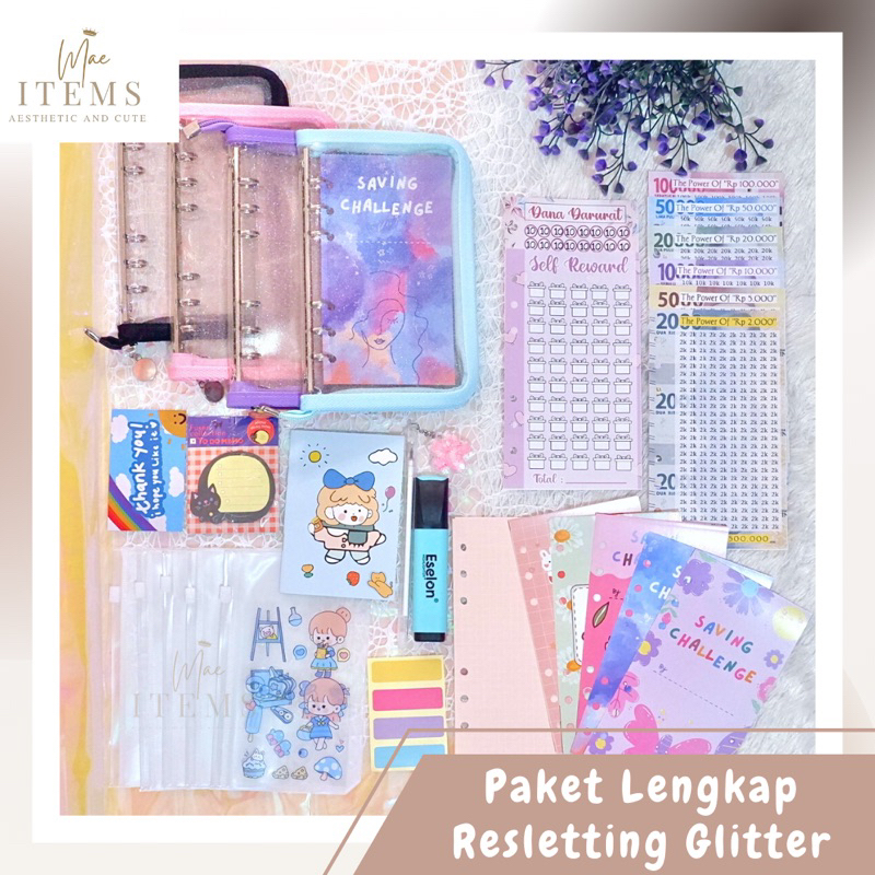 

Paket Binder A6 Sinking Fund Budgeting Zipper lock Paket Hemat Binder Keuangan / Hampers Kado / Kado Unik / Binder Keuangan / Sinking Fund / Financial Planner / Perencanaan Keuangan/ Tabungan Target Bulanan