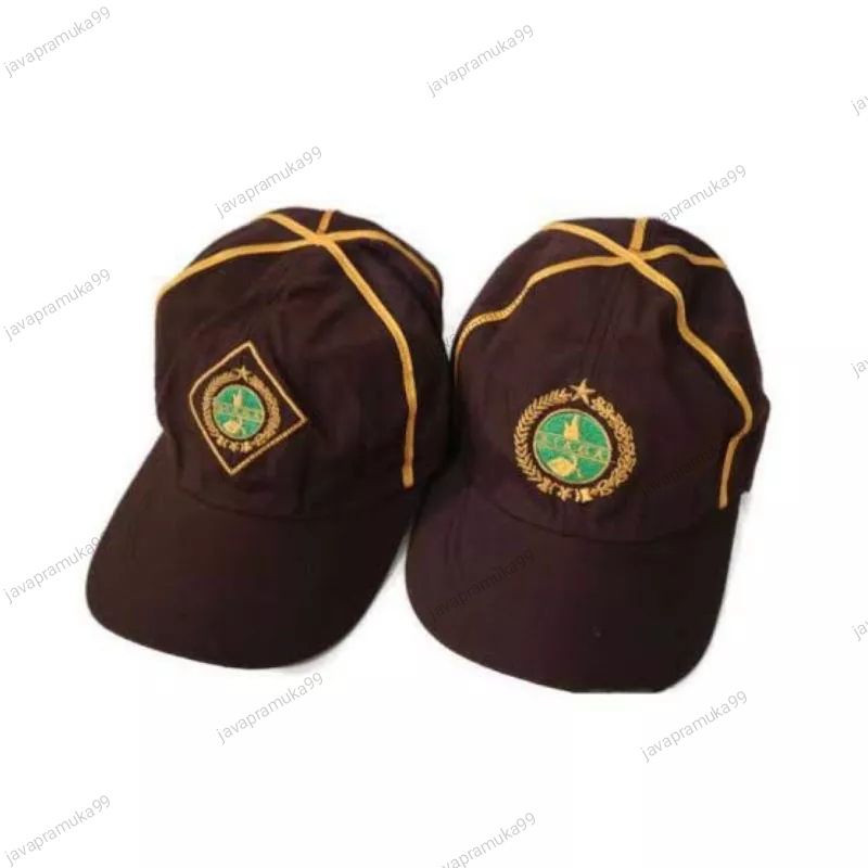 Topi Pramuka Siaga Putra Putri Bordir / Topi Siaga Putra / Topi Pramuka SD