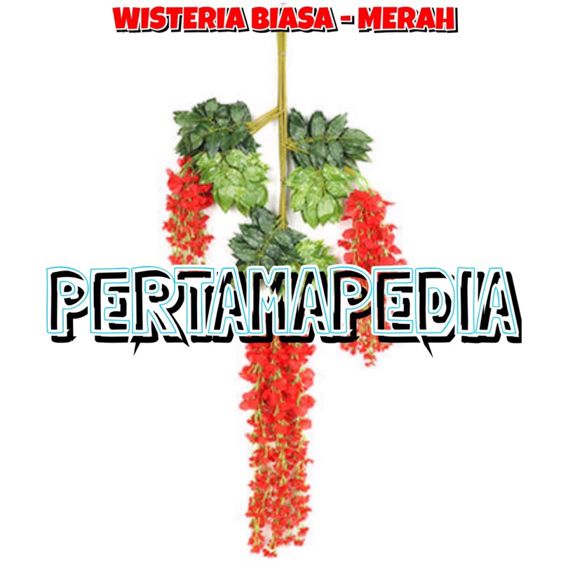 Satuan Wisteria Biasa/Bunga Wisteria Dekorasi/Wisteria Gantung/Wisteria Hiasan/Wisteria Artificial