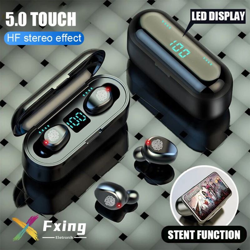 headset bluetooth F9/earphone F9/hansed bluetooth tanpa kabel