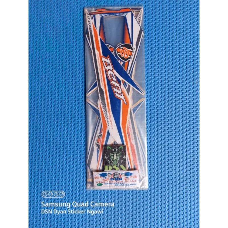 sticker honda beat fi