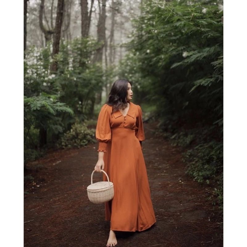 Aleksis - Dress Kekinian Dress Jumbo, Dress Party Dress Big Size