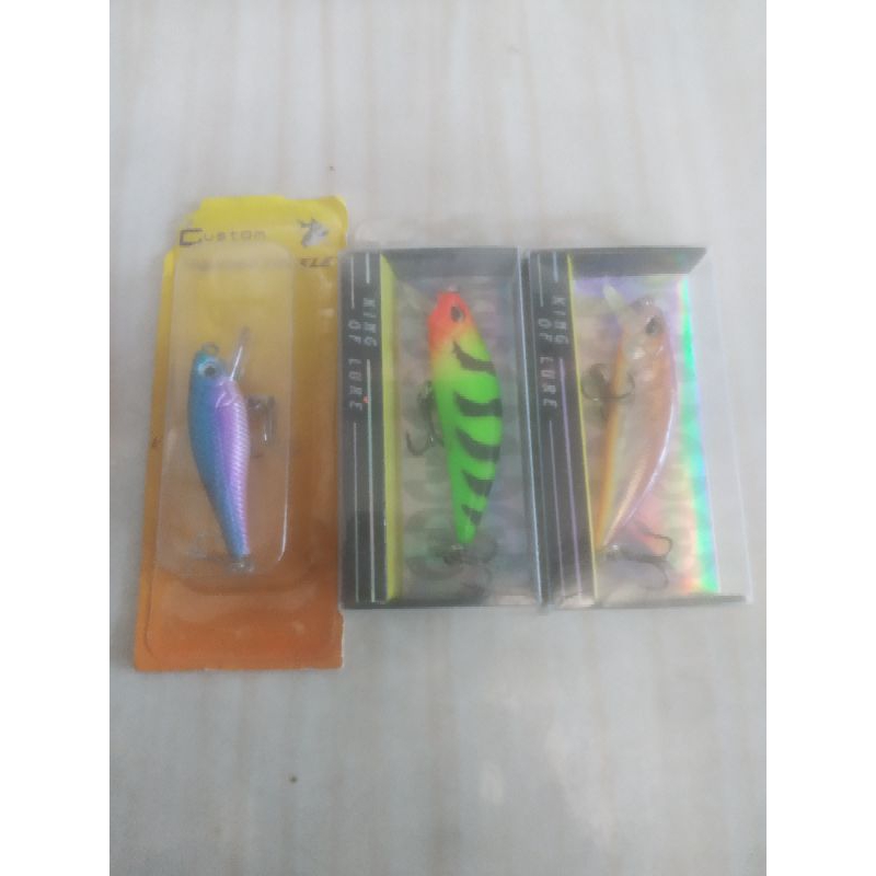 UMPAN PANCING MINNOW CUSTOM DAN KING OF LURE