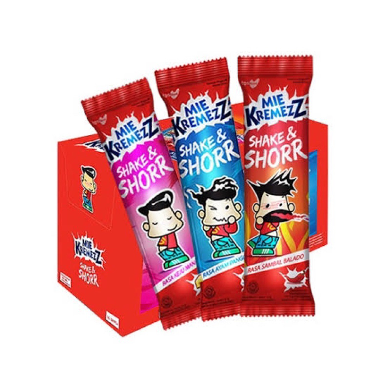 

mie kremezz shake and shorr 20pcs (random)