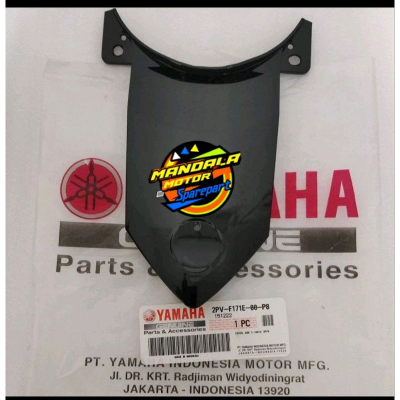 COVER TAIL SAMBUNGAN BODY BELAKANG MX KING 150 HITAM .ORIGINAL(2PV-F171E-00-P8)