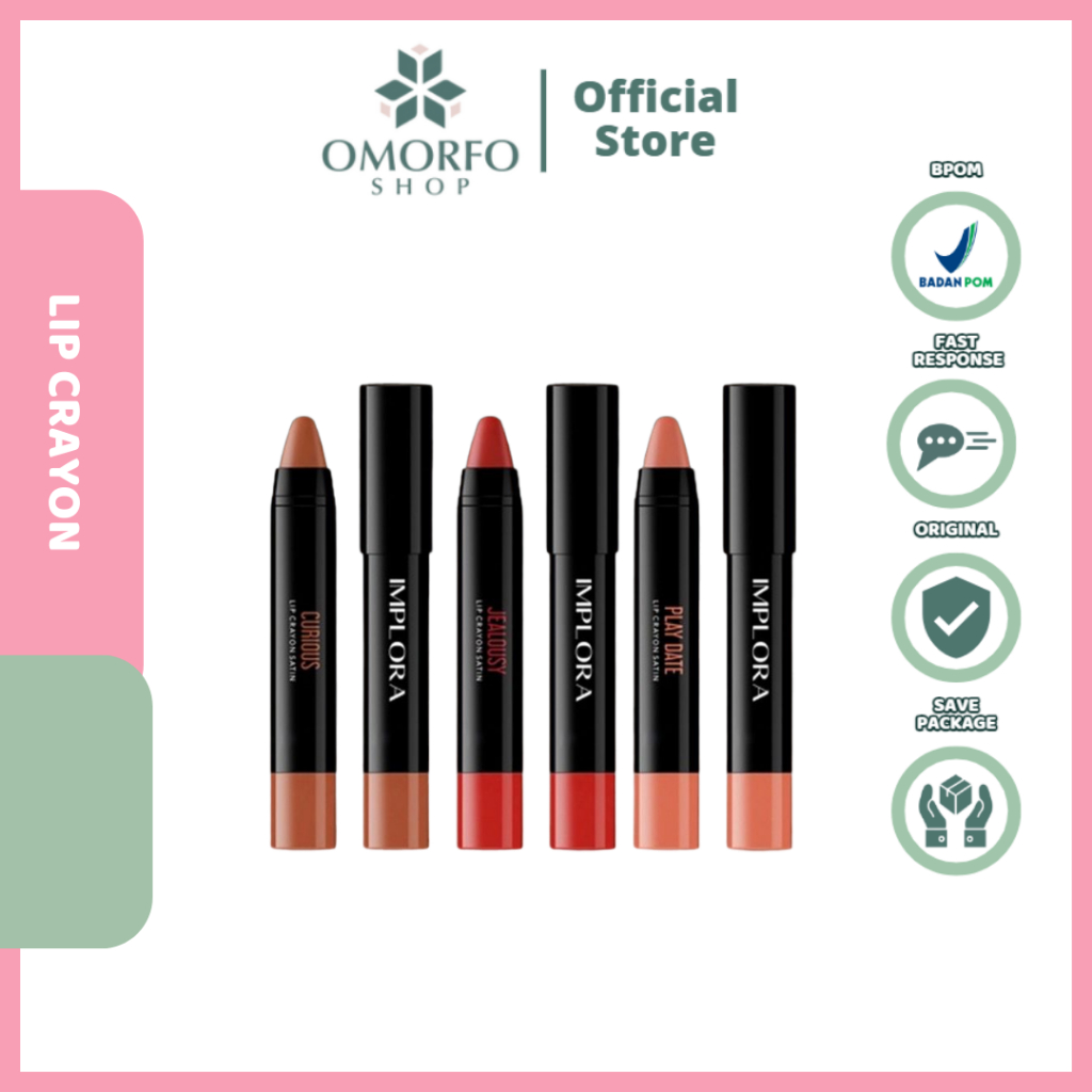 [Omorfo] Implora Lip Crayon Satin