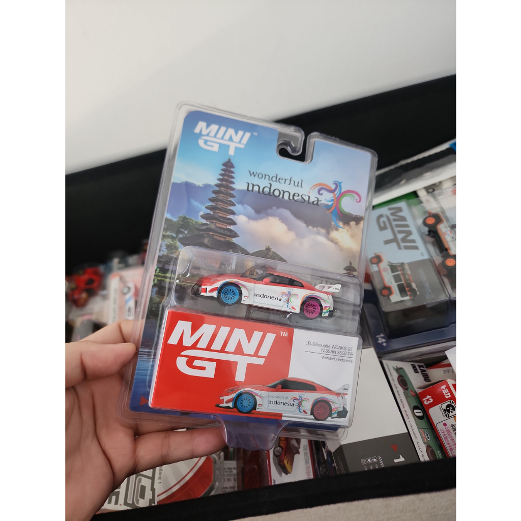MINI GT 384 LB SILHOUETTE NISSAN 35GT RR - WONDERFUL INDONESIA