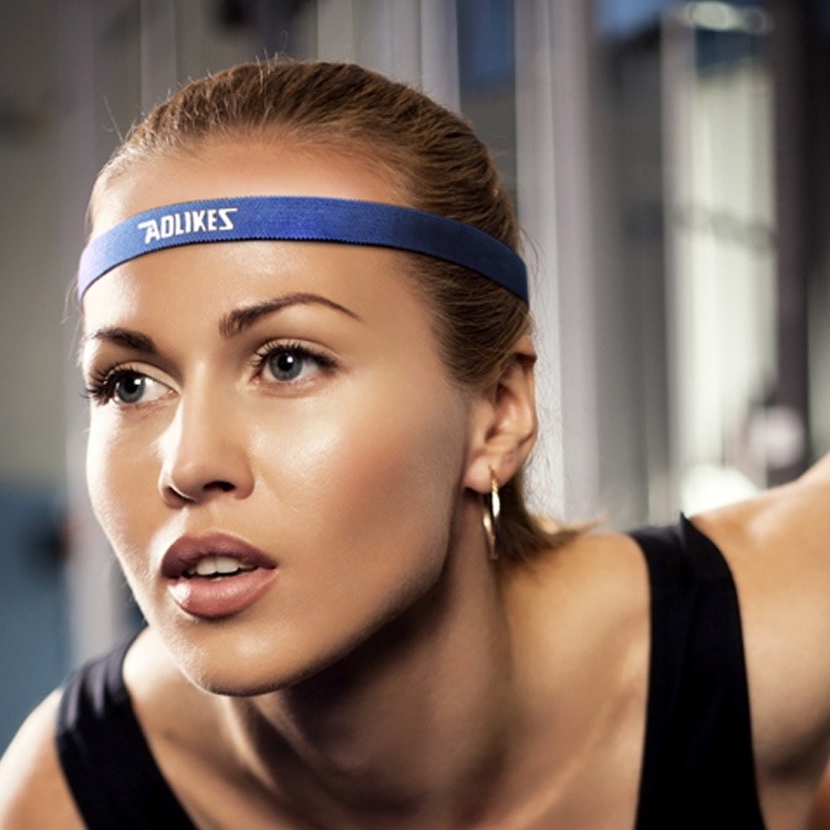 Anti Slip Penghalang Keringat Bando Olahraga Sports Running Fitness SweatBands  / Ikat Kepala Olahraga Wanita Headbands