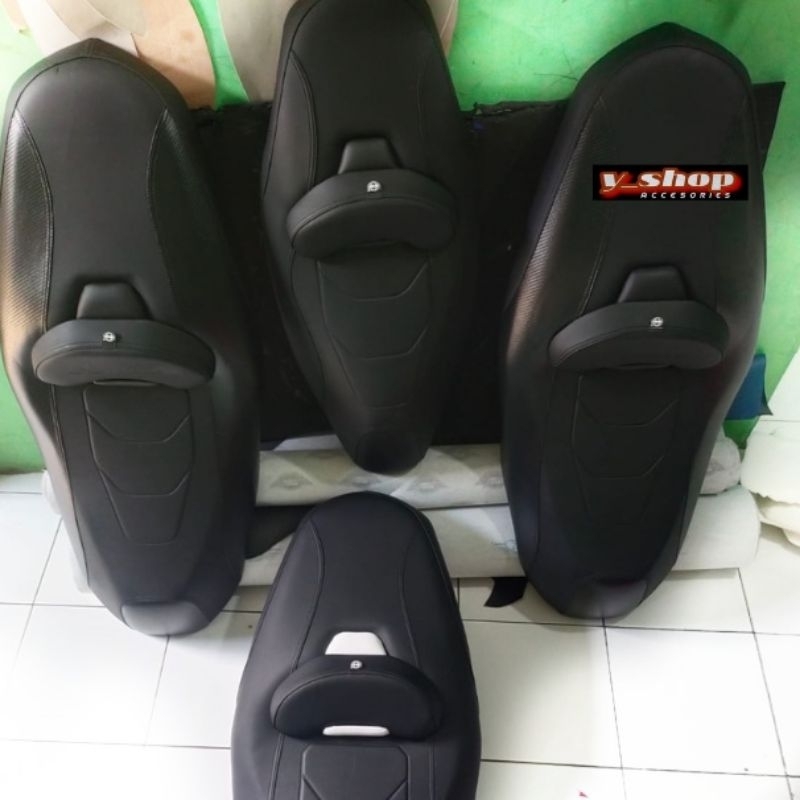 Jok Motor Custom Xmax Conected New Abs Xmax Lama Lebih Pendek Papas Rangka MBtech Modifikasi