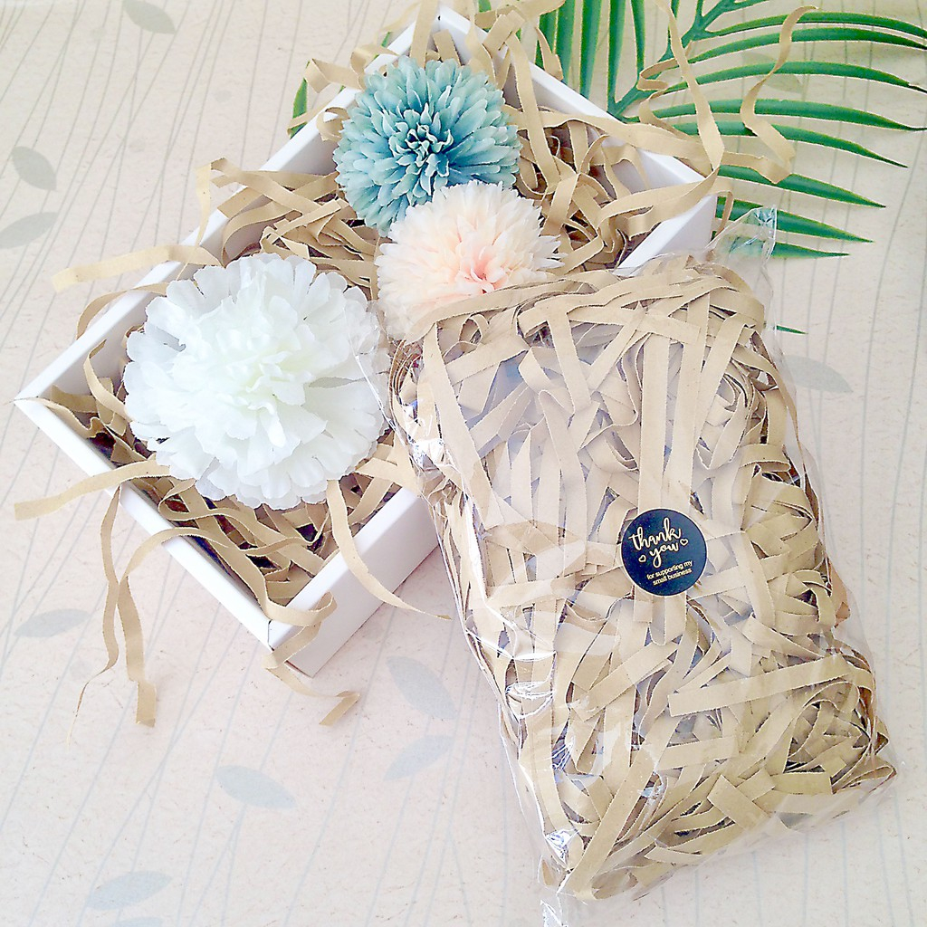 

MINIMAL ORDER 30gr Kertas Serut Kertas Cacah Shredded Paper HampersKertas Sobek Packing
