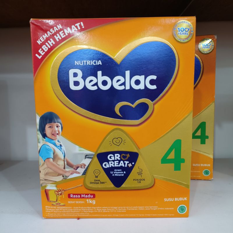 

Bebelac Madu Gro Great+ 4 #1kg