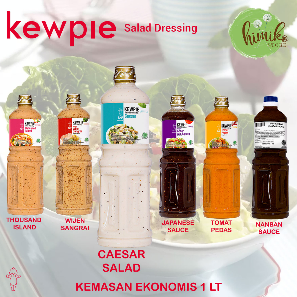

Salad Dressing Kewpie Caesar Salad Saus Siram 1 Liter
