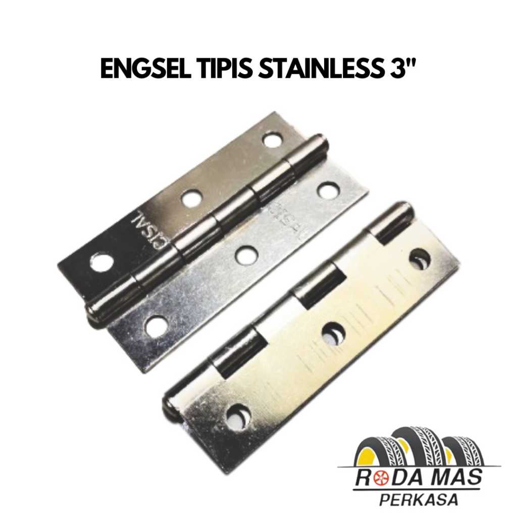 Engsel Kupu Mini Kecil 3" STAINLESS Pintu Lemari Kayu Kotak Box Peti RMP