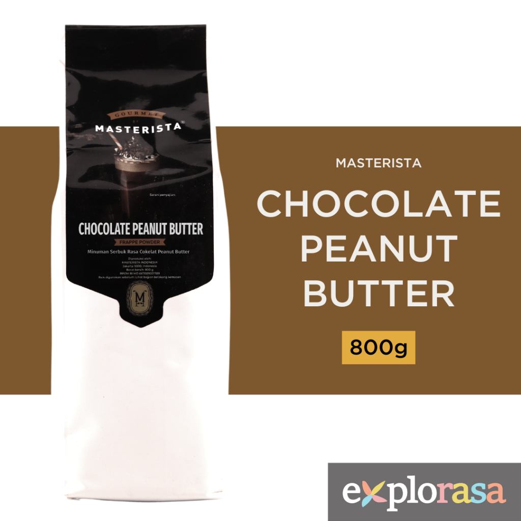 

Bubuk Minuman Masterista - Chocolate & Peanut Butter 800gr