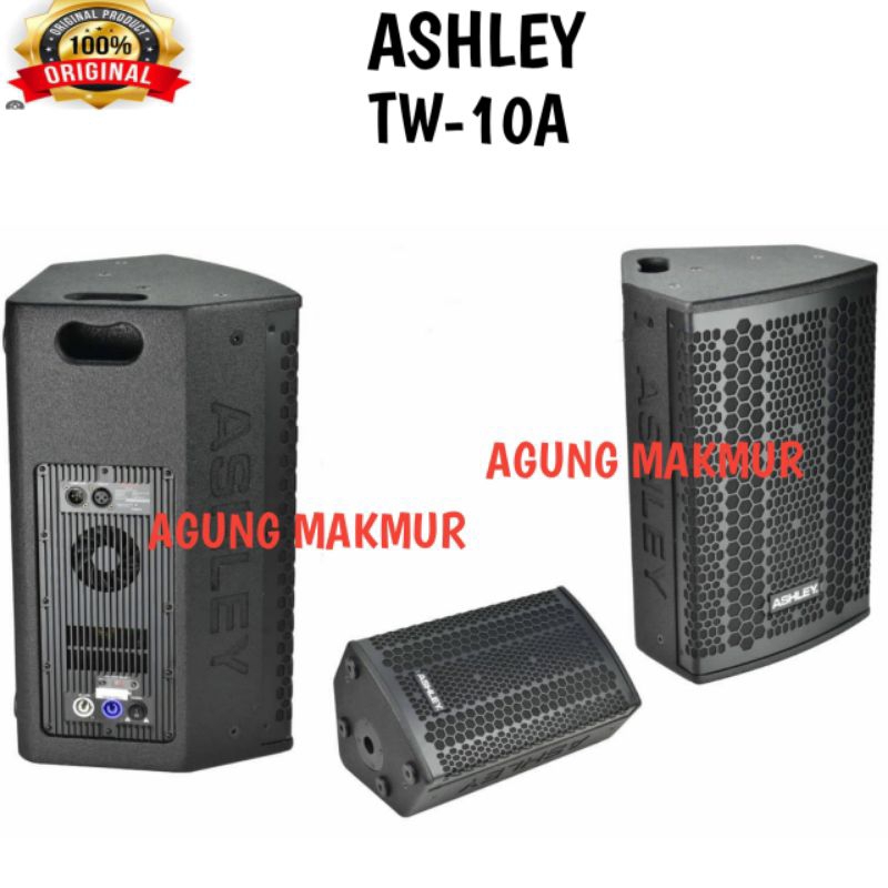 Speaker Aktif Ashley TW-10A Original 10 inch - Speaker Active Ashley Tw10a - speaker Ashley aktif TW