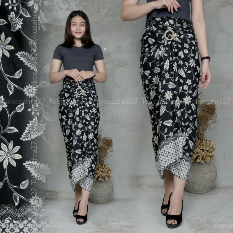 Rok lilit Batik Bawahan kebaya modern/rok batik modern