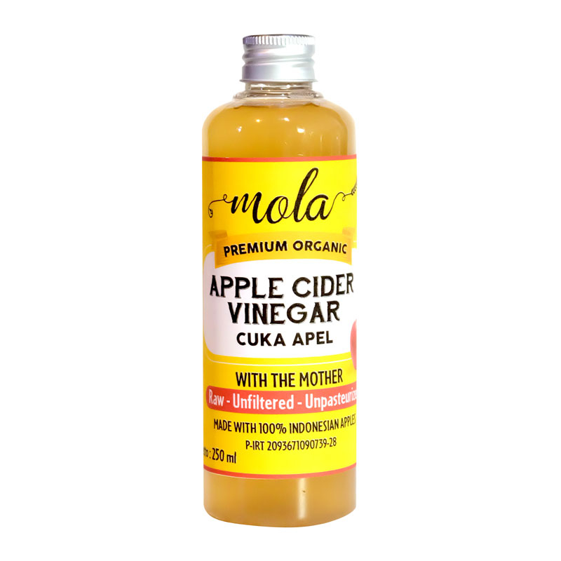 

Ay00! Mola Cuka Apel Organik / Apple Cider Vinegar Organic With The Mother Untuk Diet Alami