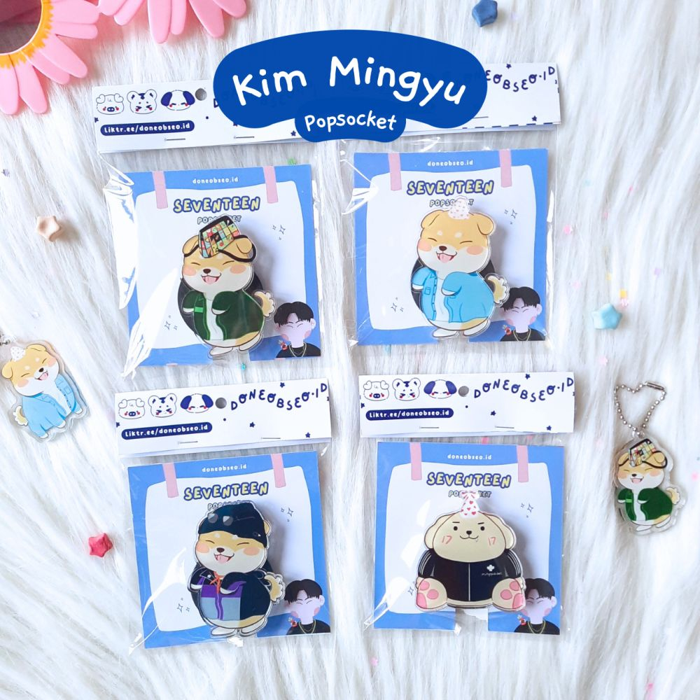 DONEOBSEO.ID Seventeen Acrylic Popsocket / Pop Socket / Griptok / Phone Holder Akrilik