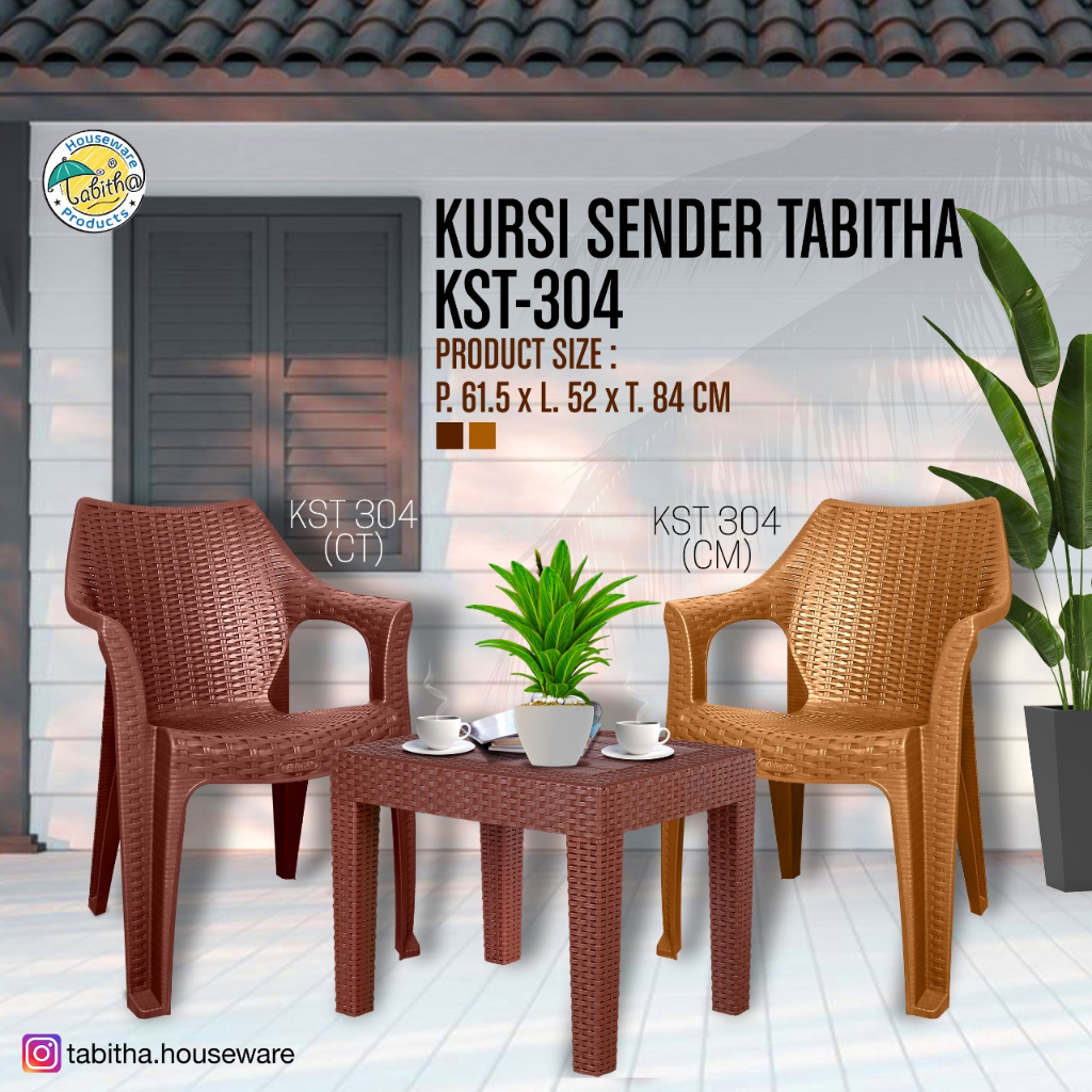 Kursi teras kursi santai plastik kursi motif rotan anyam kursi set meja kursi taman awet murah