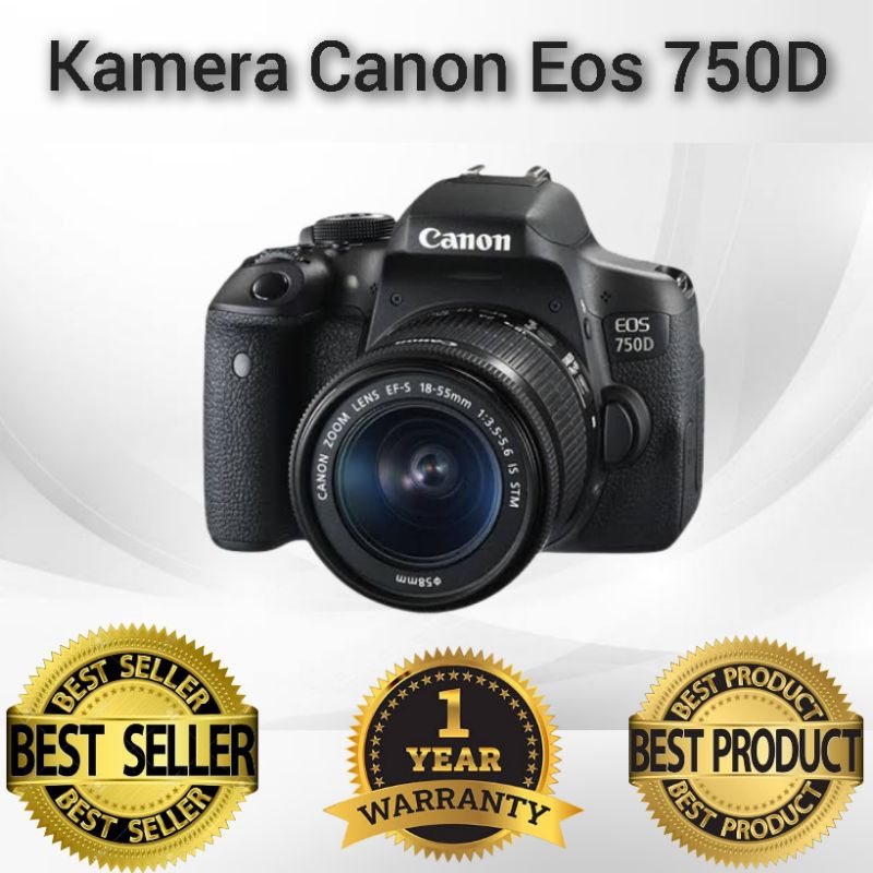 kamera canon 750d