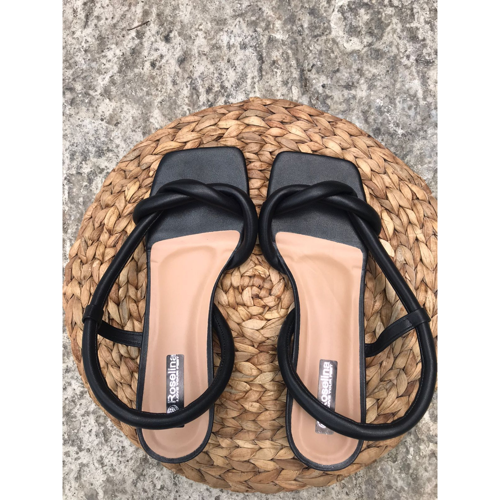 Adele Sandal heels wanita Hak 3 cm