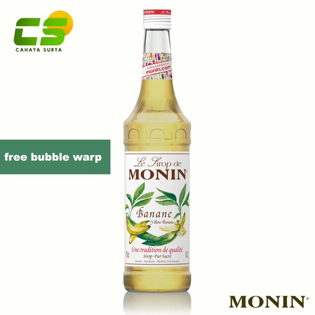 

Monin Syrup/Sirup - Yellow Banana Syrup 700 ml