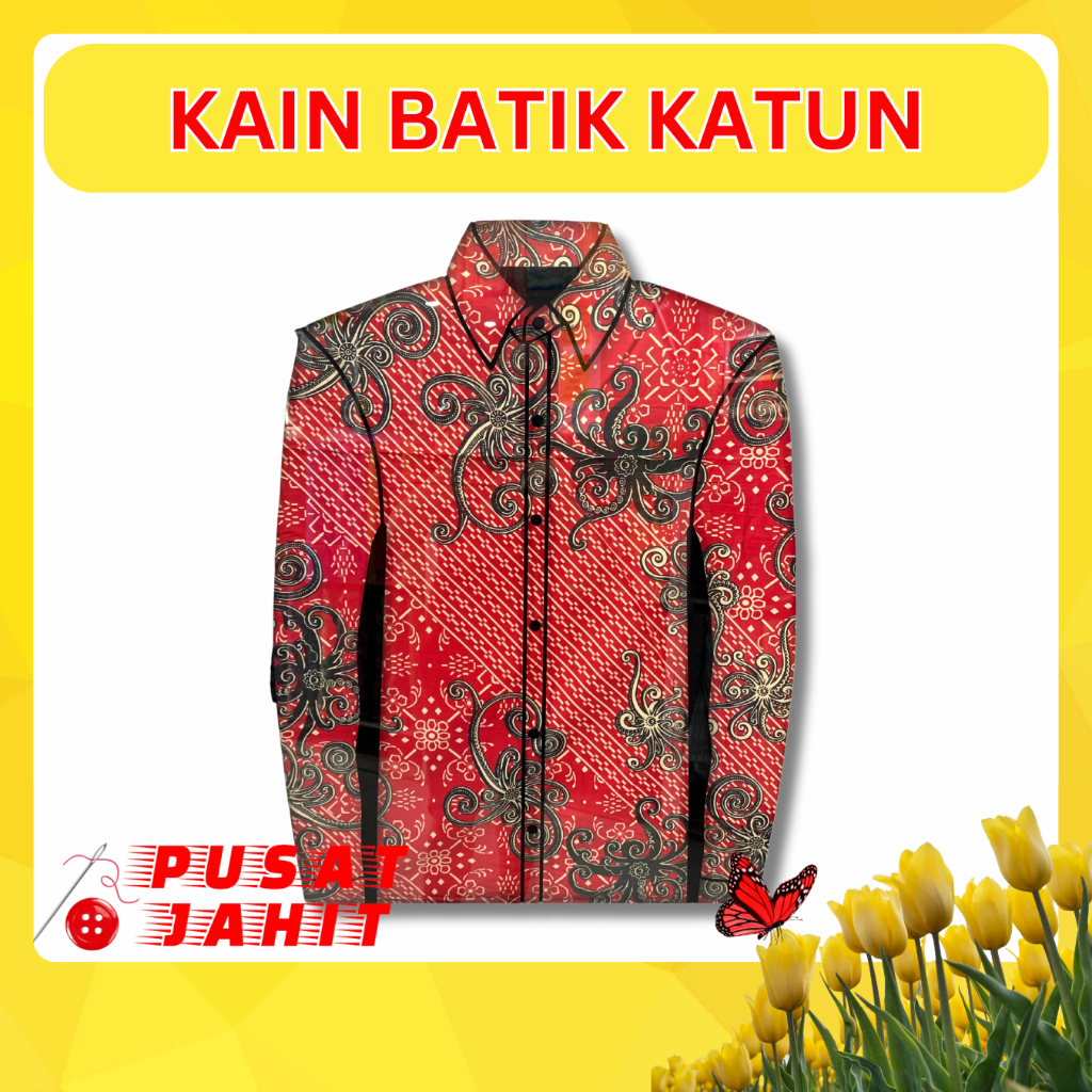 Kain Batik Katun 028 Khas Kalimantan Barat