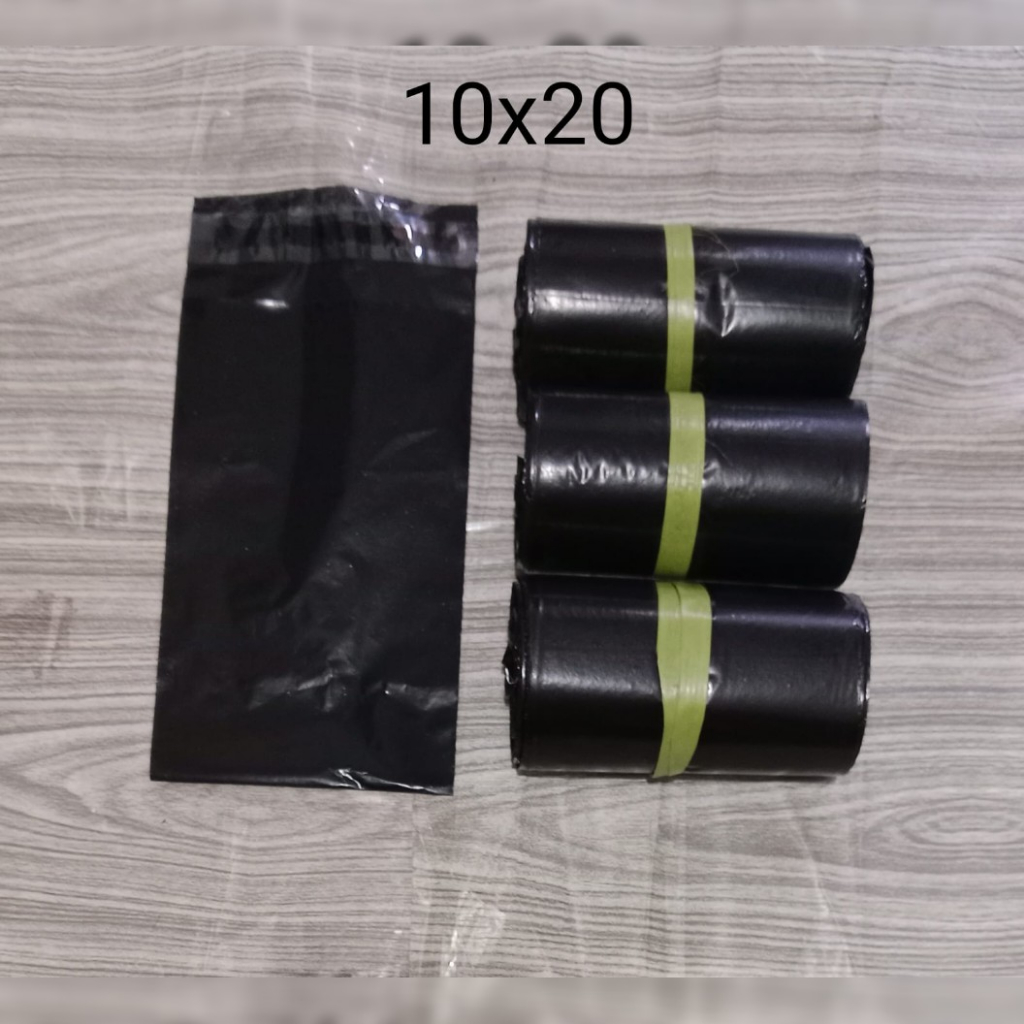 

plastik baju/plastik packing baju kantong POLYMAILER Olshop 100lembar hitam kualitas bagus glossy 10x20, 17x30, 20x30, 25x35, 30x40
