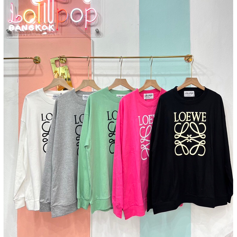 Brand Lollipop Loewe Long Sleeve Sweater - Import Bangkok