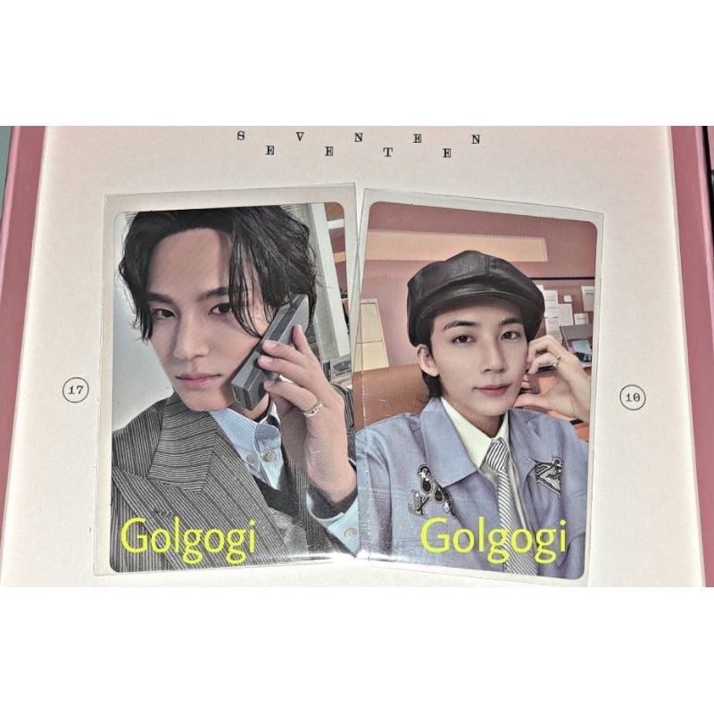 OFFICIAL PC Jeonghan Mingyu Vernon Dino FML