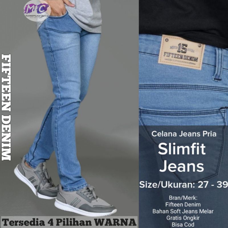 Detail Produk Dari EINSTEIN OLSHOOP / Celana Jeans Panjang Hitam Pekat Terbaru / Celana Panjang Jean