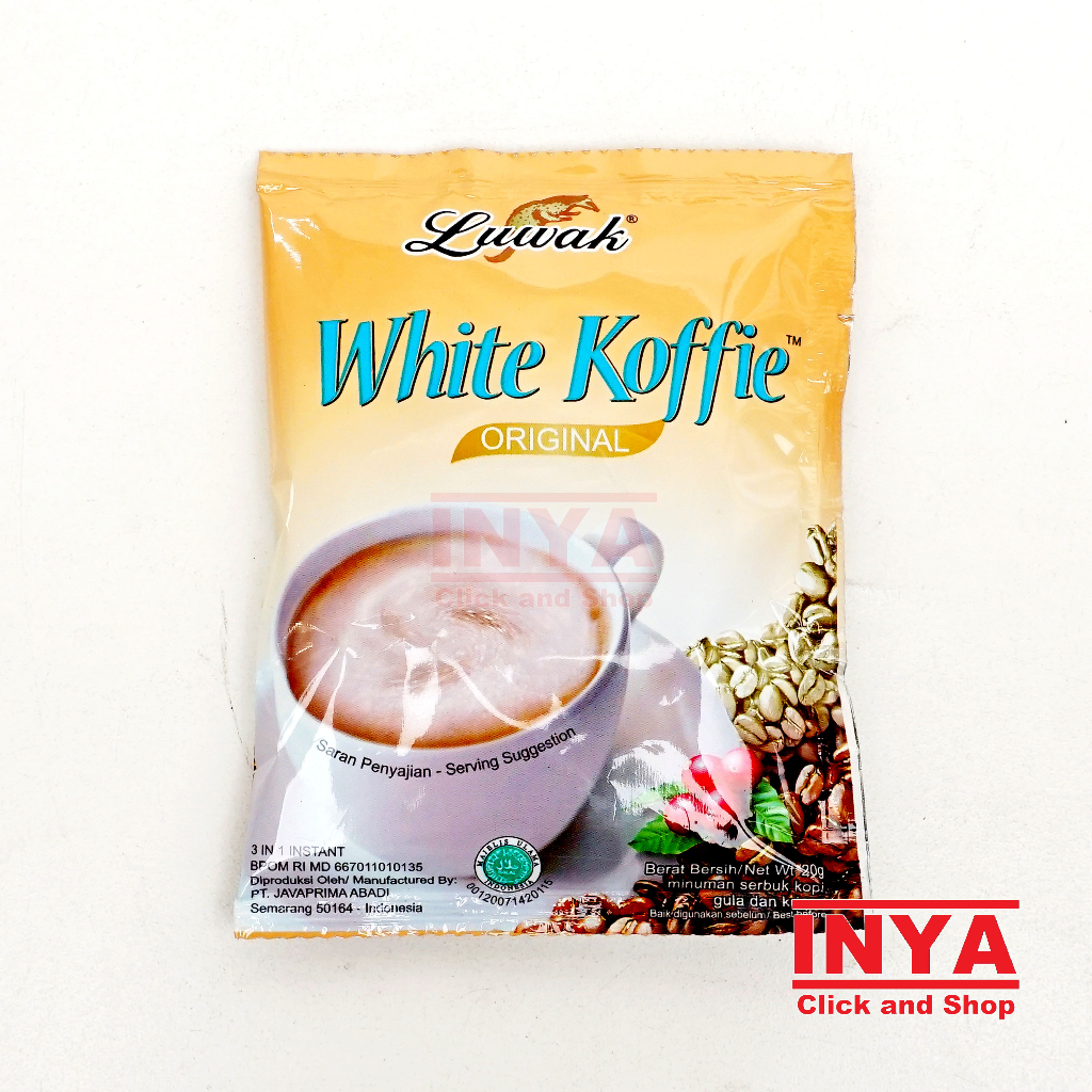 

Luwak White Koffie Original 20gr Sachet - Coffee