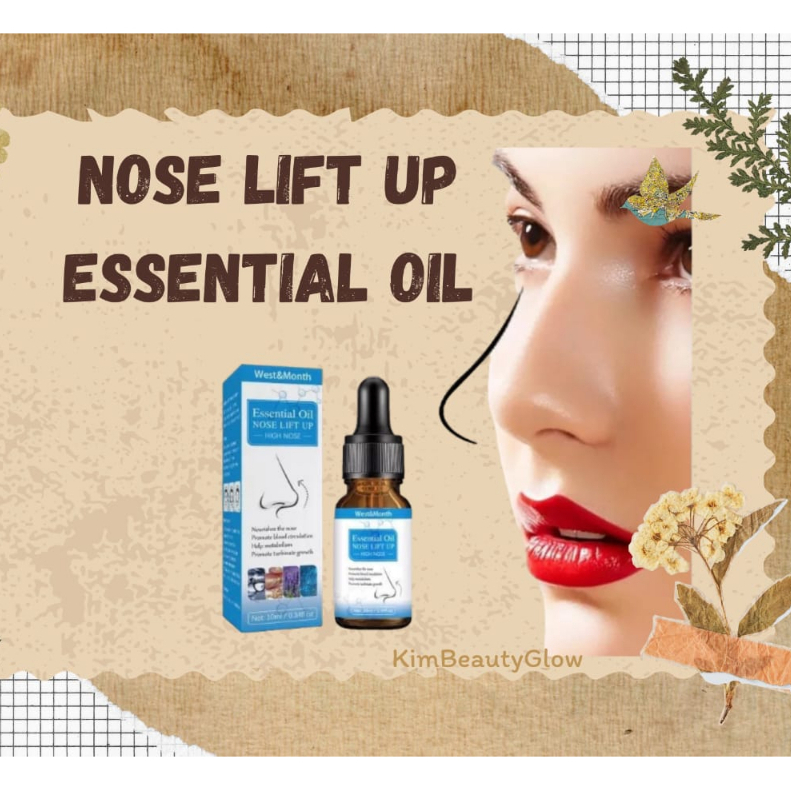 Nose lift up dengan kandungan Minyak Atsiri Pengangkat Hidung Minyak Atsiri Pengangkat Hidung Minyak Atsiri Pelangsing Hidung Untuk Hidung Tinggi, Menutrisi Hidung
